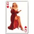 Placa metalica - Pin Up - Queen of Hearts - 10x14 cm