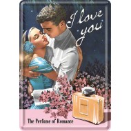 Placa metalica - I Love You - 10x14 cm Placa metalica - I Love You - 10x14 cm
