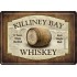 Placa metalica - Killiney Bay Whiskey - 10x14 cm