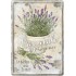 Placa metalica - Lavande de Provence - 10x14 cm