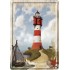 Placa metalica - Lighthouse - 10x14 cm