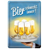 Placa metalica - Beer - 10x14 cm Placa metalica - Beer - 10x14 cm