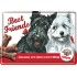 Placa metalica - Best Friends - 10x14 cm