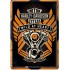 Placa metalica - Harley-Davidson - Wild At Heart - 10x14 cm