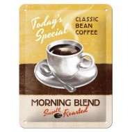 Placa metalica - Morning Blend - 15x20 cm Placa metalica - Morning Blend - 15x20 cm