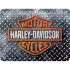 Placa metalica Harley-Davidson -  Diamond Plate