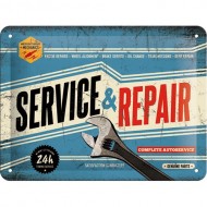 Placa metalica - Service  Placa metalica - Service