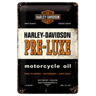 Placa metalica - Harley Davidson Pre-Luxe - 20x30 cm Placa metalica - Harley Davidson Pre-Luxe - 20x30 cm