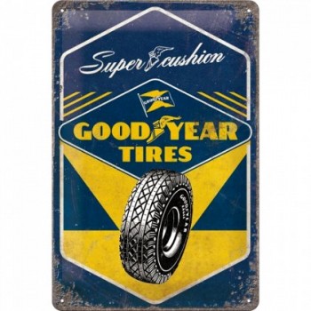 Placa metalica - Goodyear Tires - 20x30 cm Placa metalica - Goodyear Tires - 20x30 cm