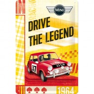 Placa metalica - Mini - Drive The Legend - 20x30 cm Placa metalica - Mini - Drive The Legend - 20x30 cm