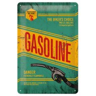 Placa metalica - Gasoline - 20x30 cm Placa metalica - Gasoline - 20x30 cm