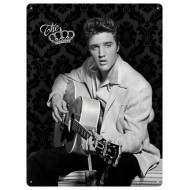 Placa metalica - Elvis Presley The King - 30x40 cm