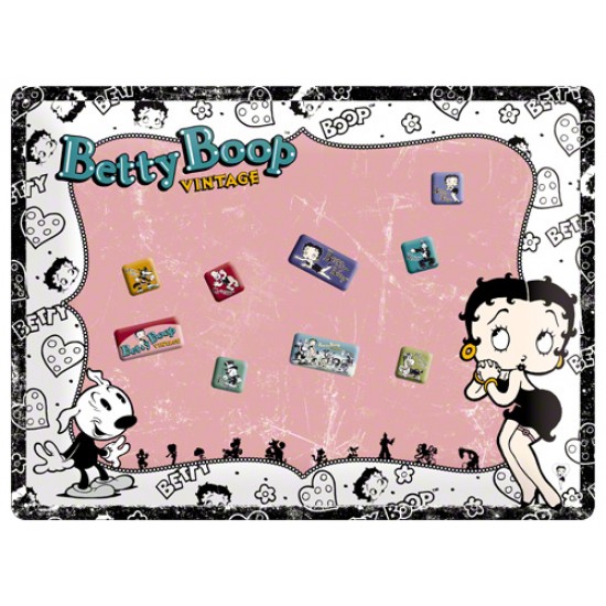 Placa metalica - Betty Boop- Remember- 30x40 cm Placa metalica - Betty Boop- Remember- 30x40 cm