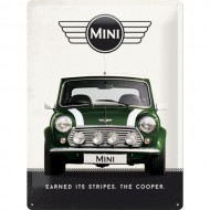Placa metalica - Mini Cooper - Green - 30x40 cm Placa metalica - Mini Cooper - Green - 30x40 cm