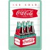 Placa metalica - Coca Cola - Diner Sixpack - 20x30 cm