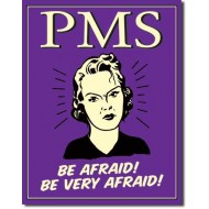 Placa metalica - Be Afraid - 30x40 cm Placa metalica - Be Afraid - 30x40 cm