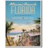 Placa metalica - Florida - Miami Beach - 30x40 cm