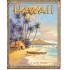 Placa metalica - Hawaii Playground - 30x40 cm