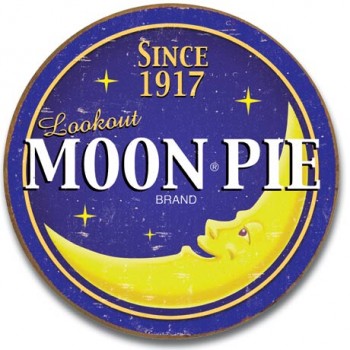 Placa metalica - Moon Pie - Ø30cm Placa metalica - Moon Pie - Ø30cm