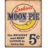 Placa metalica - Moon Pie - Best Lunch - 30x40 cm