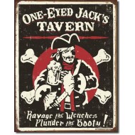 Placa metalica - One Eyed Jack's - 30x40 cm Placa metalica - One Eyed Jack's - 30x40 cm