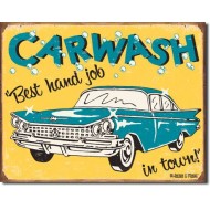 Placa metalica - Carwash - 30x40 cm