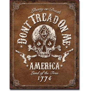 Placa metalica - Black Jack - 30x40 cm