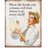 Placa metalica - Life Hands You Lemons - 30x40 cm
