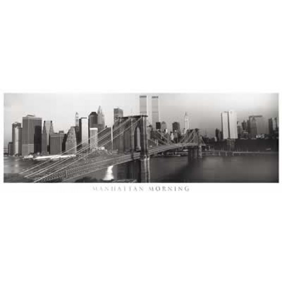 Poster - New York - Manhattan morning