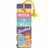 Semn de carte - My Week Is All Booked