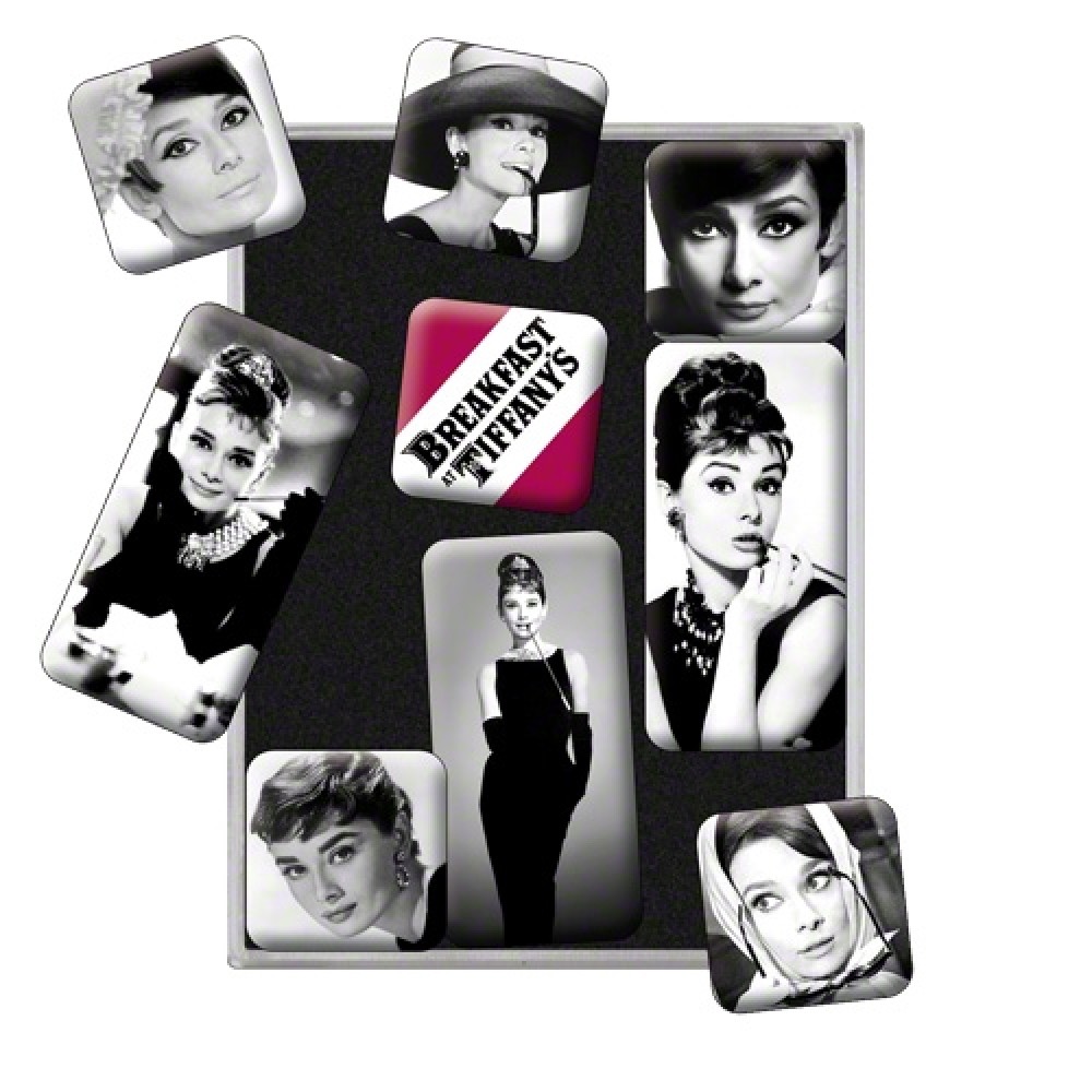TG. 9 x 2 x 7) Nostalgic-Art Magneti, Multicolore, 9 x 2 x 7