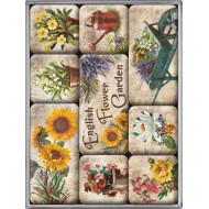 Set magneti - English Flower Garden