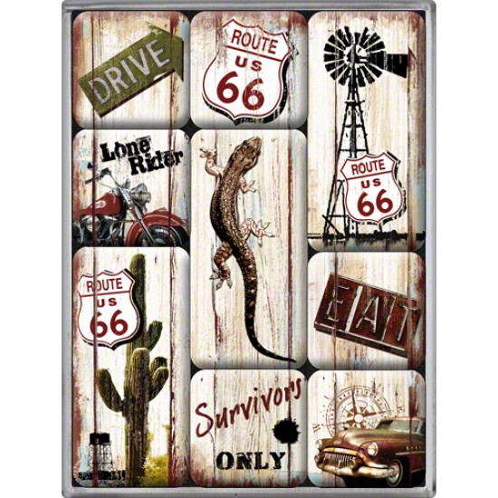 Set magneti - Route 66 - Survivor Set magneti - Route 66 - Survivor