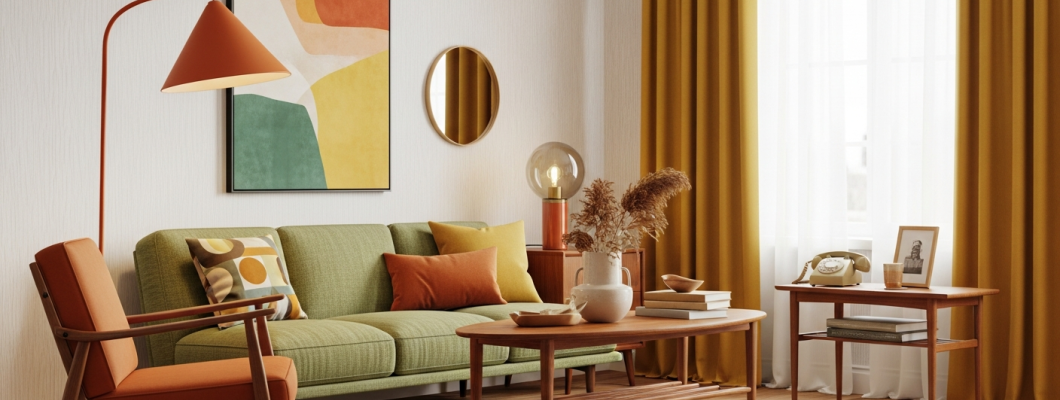 Amenajări interioare cu stil retro: cum transformi orice spațiu