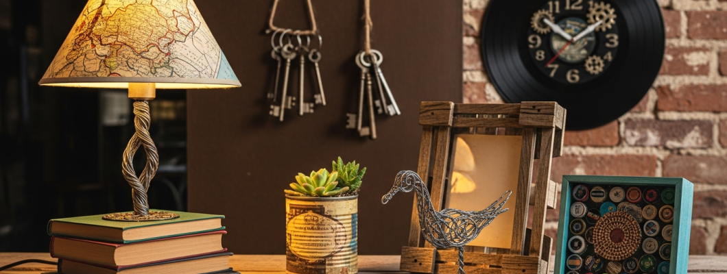 Obiecte decorative din materiale reciclabile: idei și inspirație