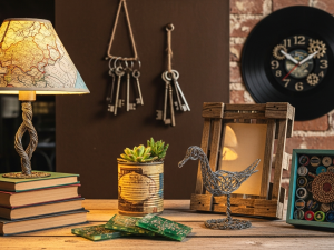 Obiecte decorative din materiale reciclabile: idei și inspirație