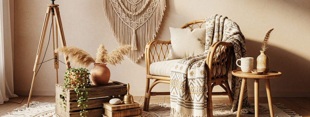 Stilul Boho Chic în Amenajări Interioare: Cum Transformi Orice Spațiu