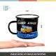 Cana metalica emailata VW Bulli Let s Camp Away Night Cana metalica emailata VW Bulli Let s Camp Away Night