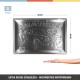 Placa decor metalica 40x60 Ford Mustang - GT 1967 Red