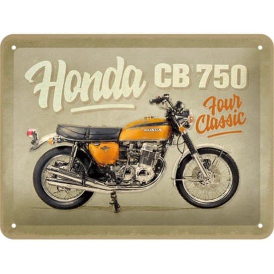 Placa metalica 15x20 Honda MC - CB750 Four Placa metalica 15x20 Honda MC - CB750 Four