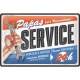 Placa metalica 20x30 Papas Service Placa metalica 20x30 Papas Service