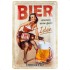 Placa decor metalica 20x30 Bier - Immer eine gute Idee - Special Edition