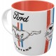 Cana ceramica Ford Mustang - Horse & Stripes Logo