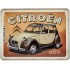 Placa metalica Citroen - 2CV 15x20cm