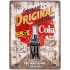 Placa metalica Coca-Cola - Original Coke Highway 66 30x40cm