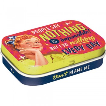 Cutie mica cu bomboane Nothing is impossible Cutie mica cu bomboane Nothing is impossible