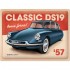 Placa metalica Citroen DS Classic DS19 Berline 30x40cm