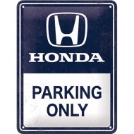 Placa metalica Honda AM Parking Only 15X20cm Placa metalica Honda AM Parking Only 15X20cm