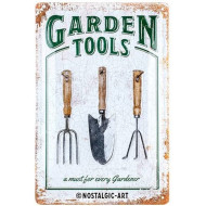 Placa decor metalica Garden Tools Special Edition 20x30cm