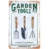 Placa decor metalica Garden Tools Special Edition 20x30cm